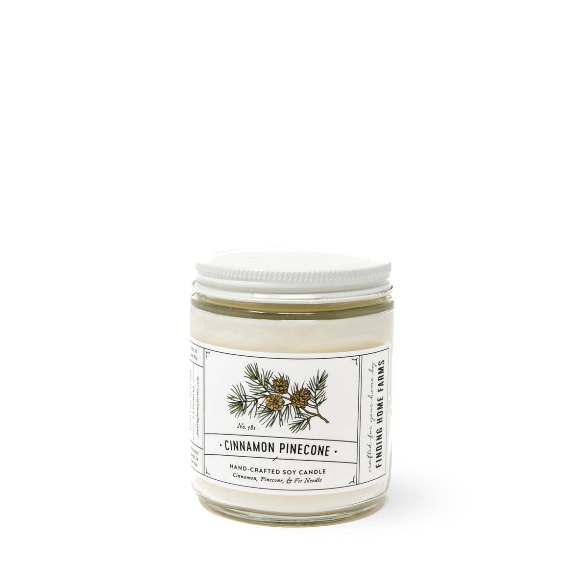 Cinnamon Pinecone Soy Candle