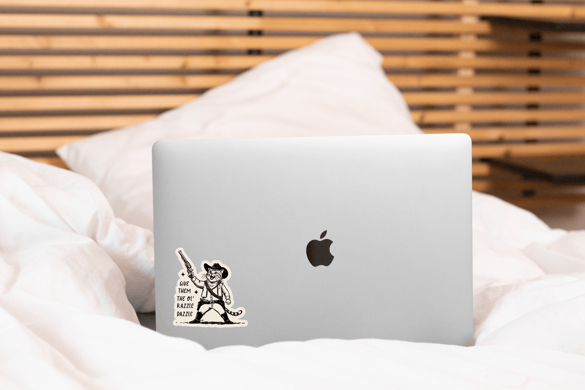 Give Them the Ol' Razzle Dazzle Sticker