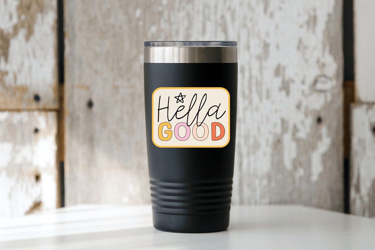 Hella Good Sticker - gift, present, friendship, pastels