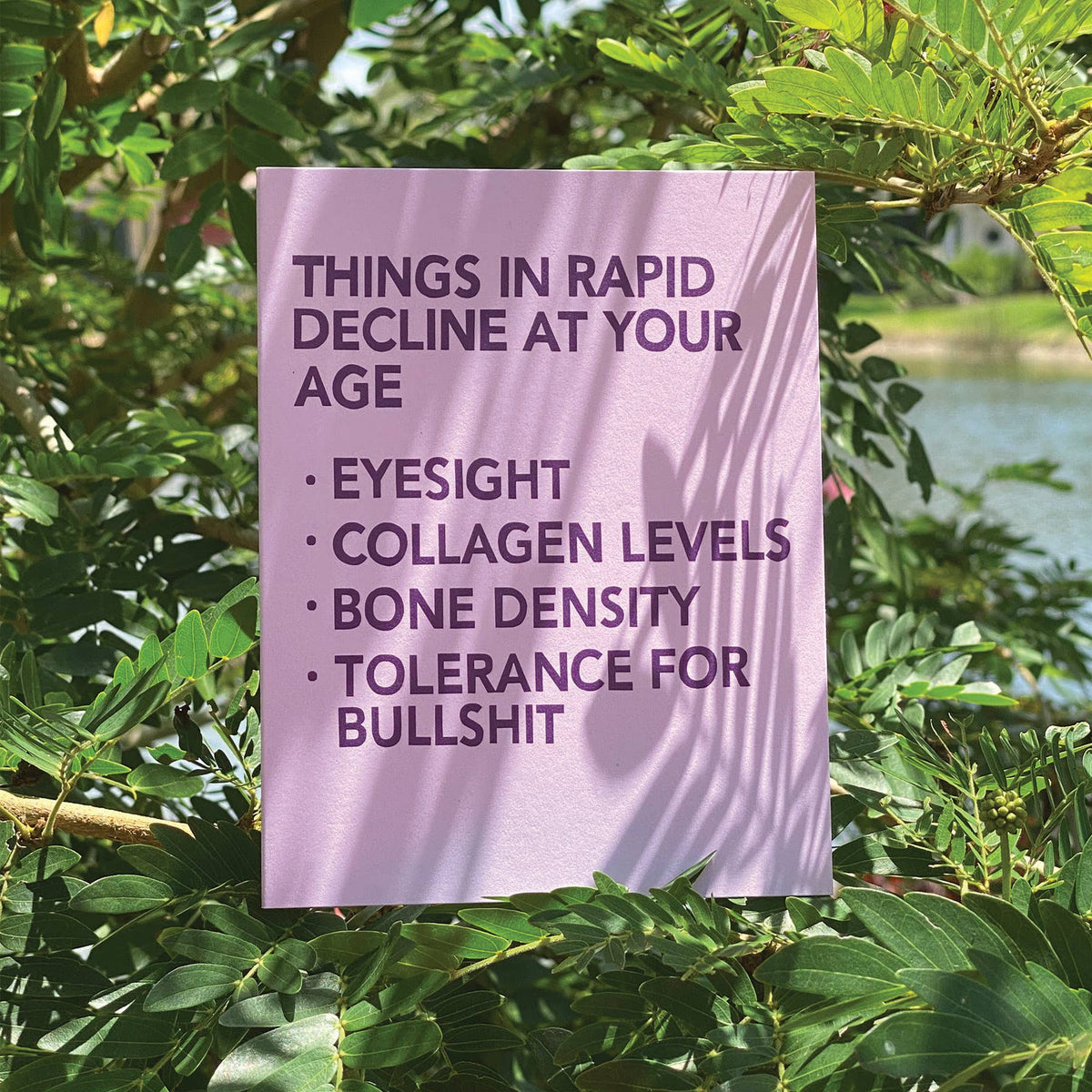 At Your Age Card