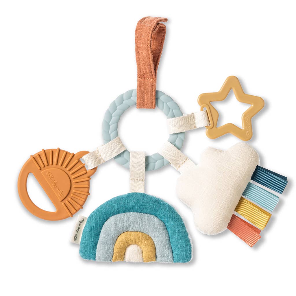 Bitzy Busy Ring™ Teething Activity Toy - Veggie