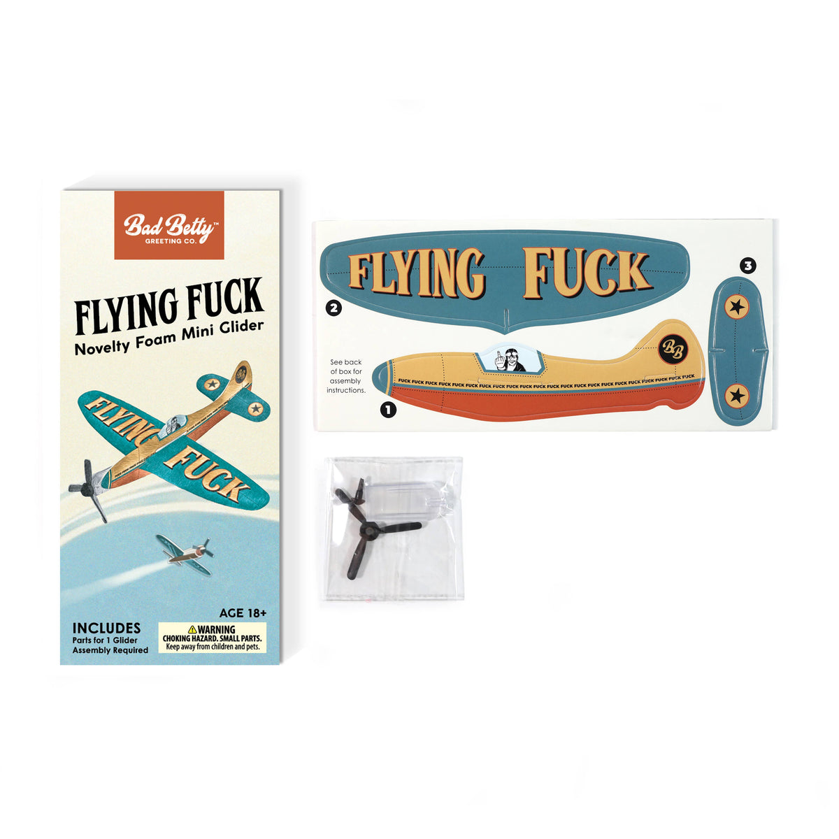Flying Fuck Funny Gag Gift