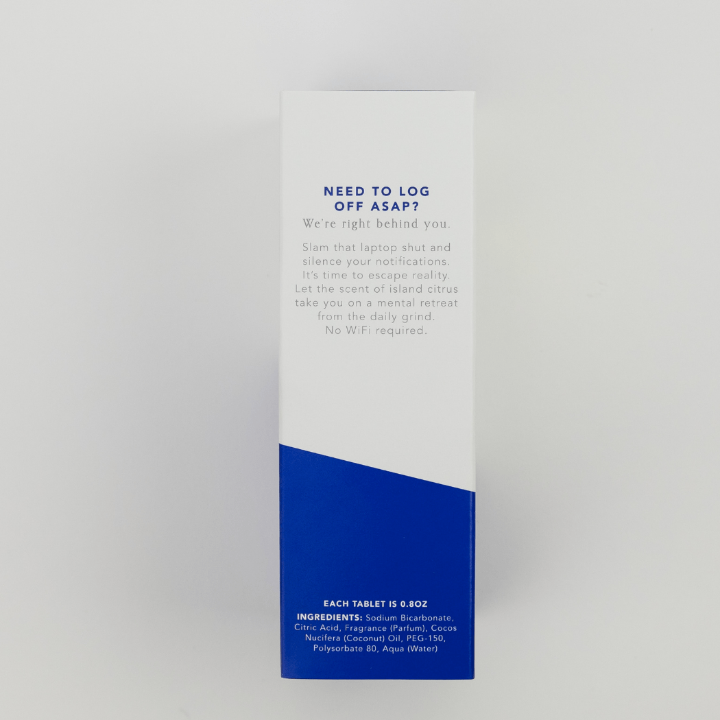 Clocked Out Island Citrus Shower Steamers