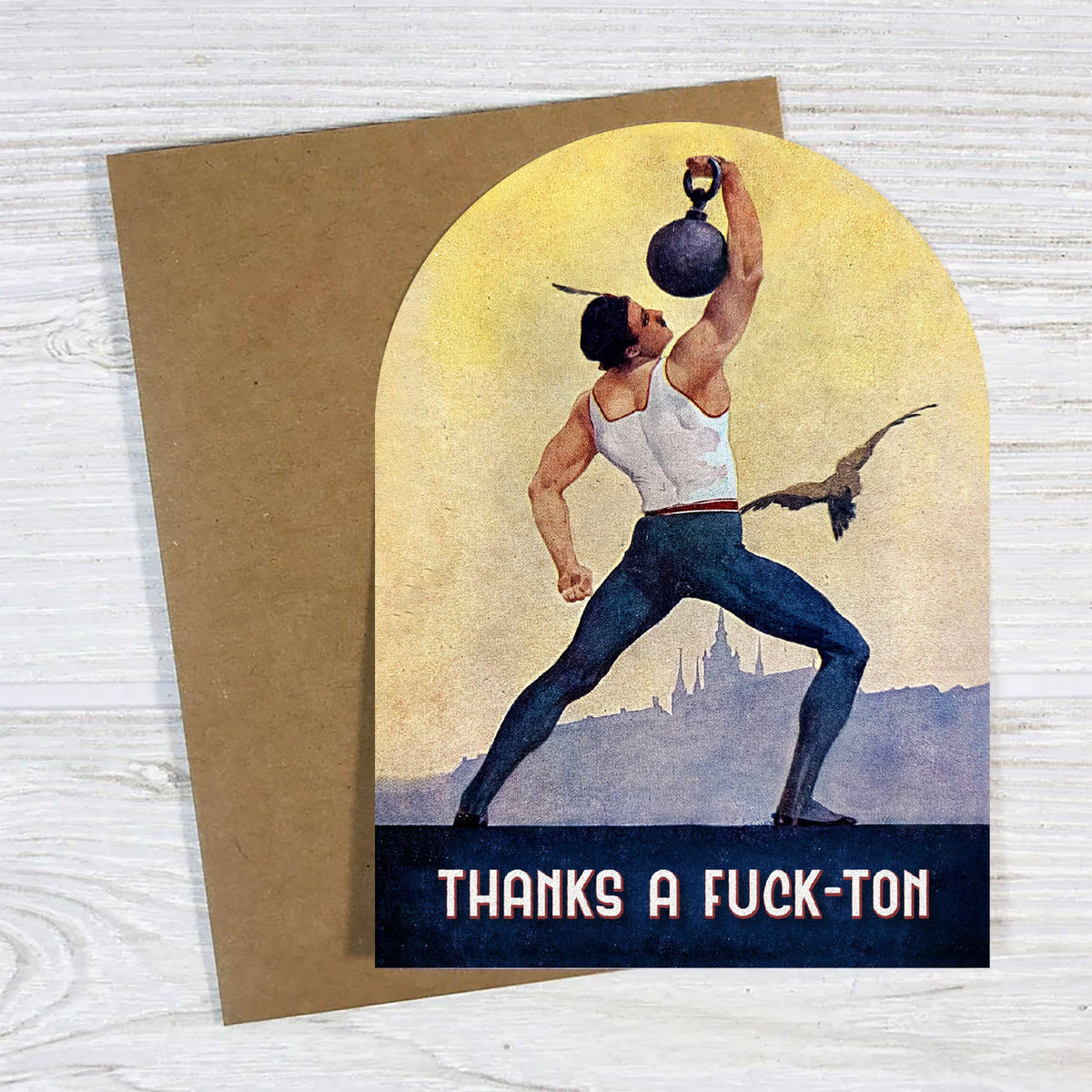 Thanks A Fuck-Ton Thank You Card