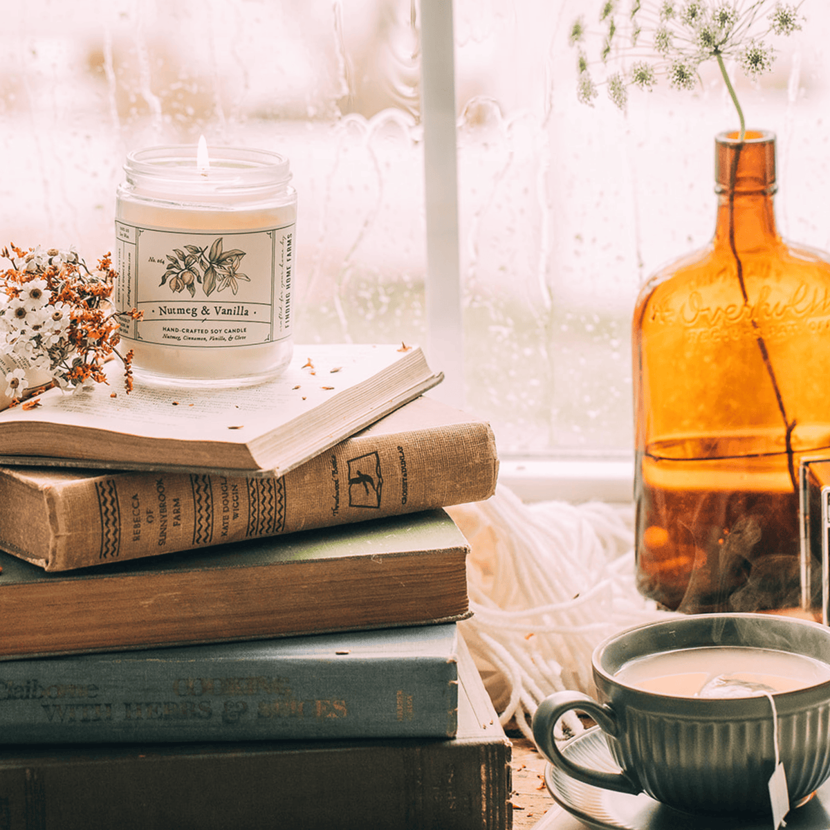 Nutmeg & Vanilla Soy Candle