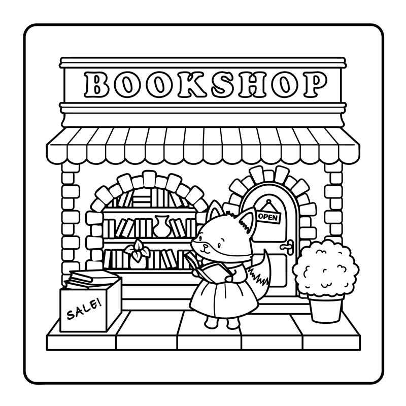 Comfy Fall Coloring Book
