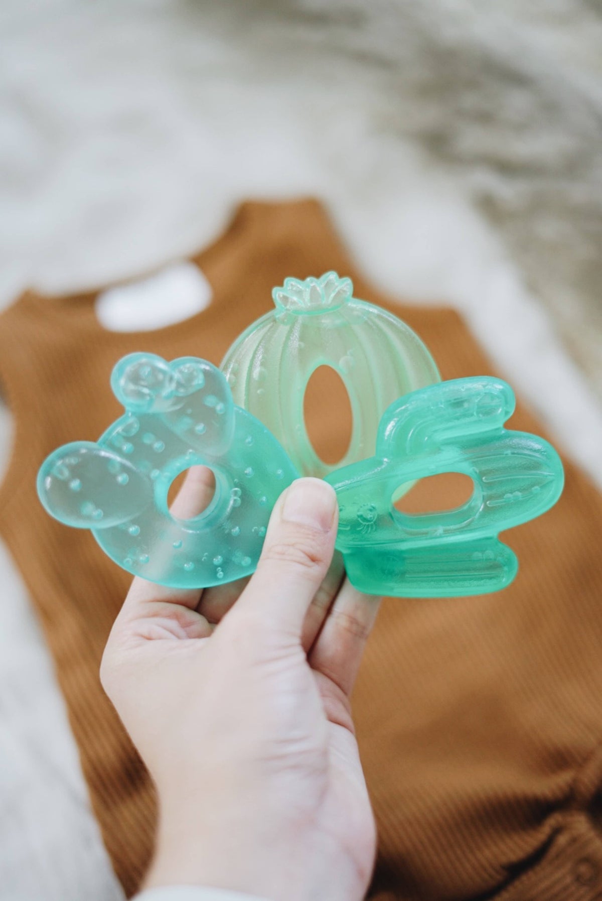Cutie Coolers™ Water Filled Teethers (3-pack) - Dino