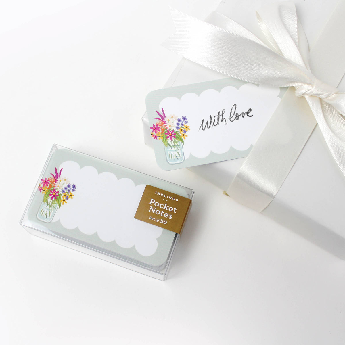 Pocket Notes™ - Mason Jar Flowers