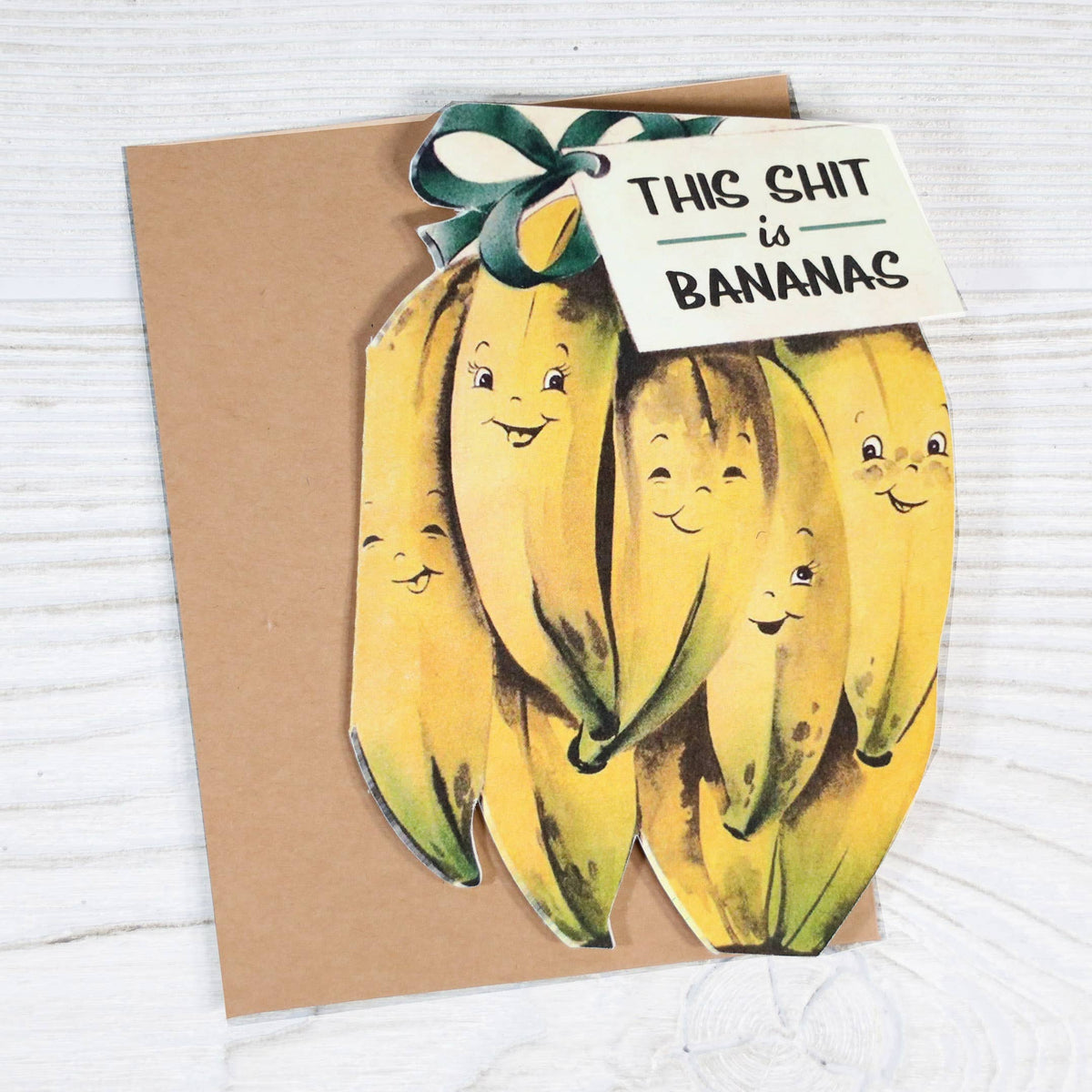 This Shit Is Bananas Sympathy Card