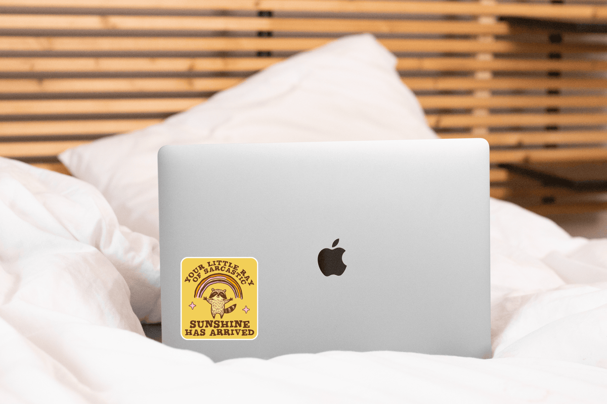 Your Little Ray of Sarcastic Sunshine Sticker