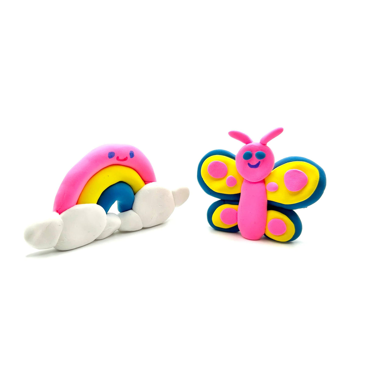 Creatibles: Air Dry Clay BFFs Kit - Rainbow Pals (Set of 4 C