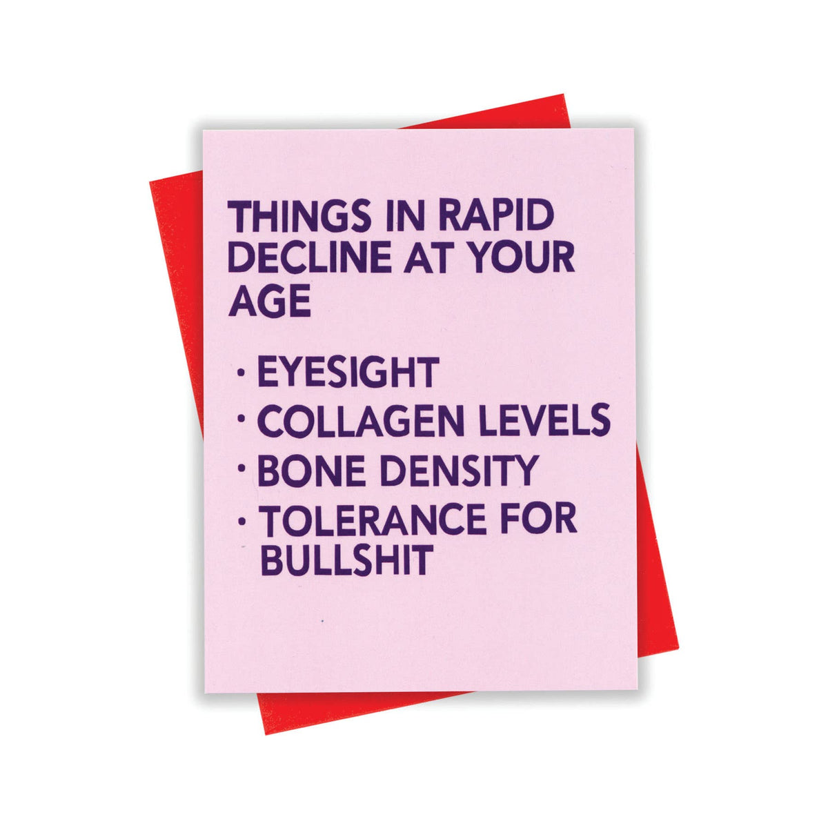 At Your Age Card