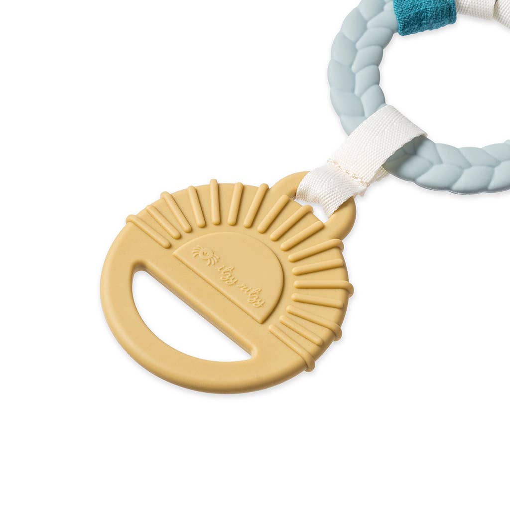 Bitzy Busy Ring™ Teething Activity Toy - Veggie