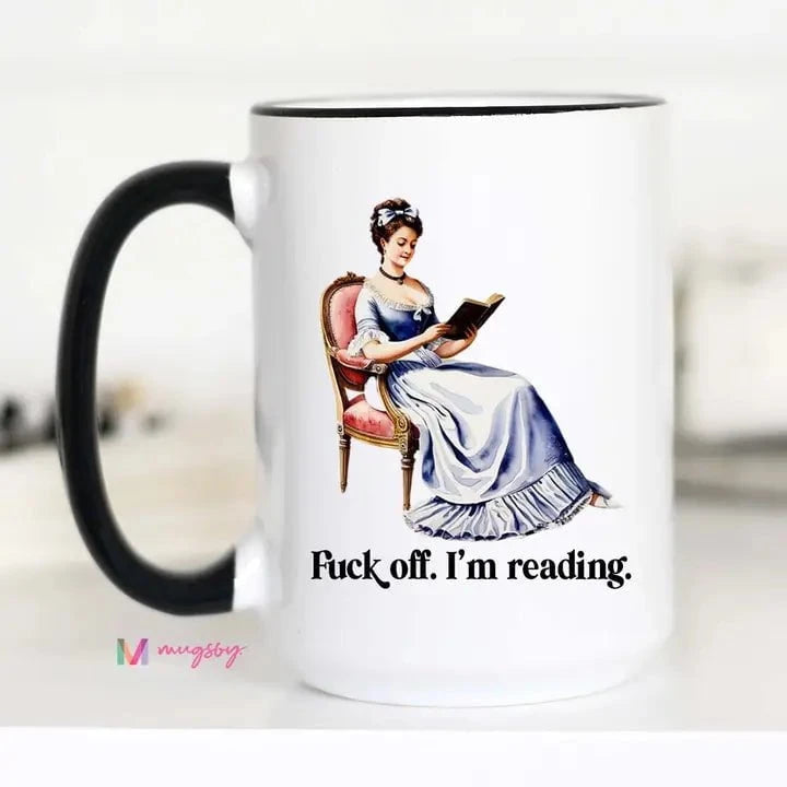 F Off I'm Reading Mug
