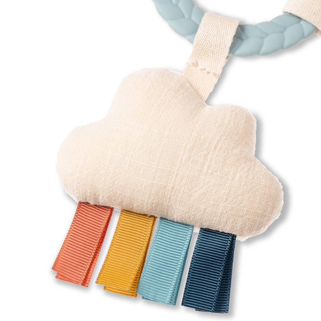 Bitzy Busy Ring™ Teething Activity Toy - Veggie