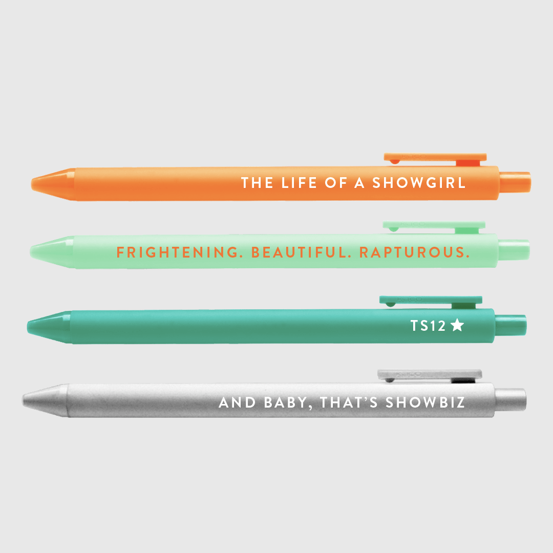 Showgirl Pen Set
