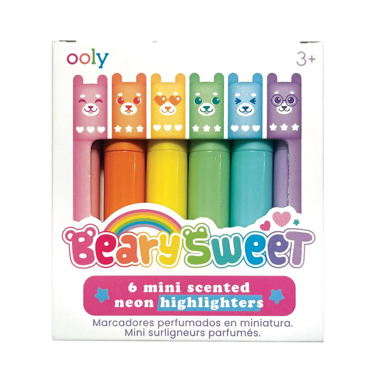 Beary Sweet: Mini Scented Neon Highlighters (Display of 24 U