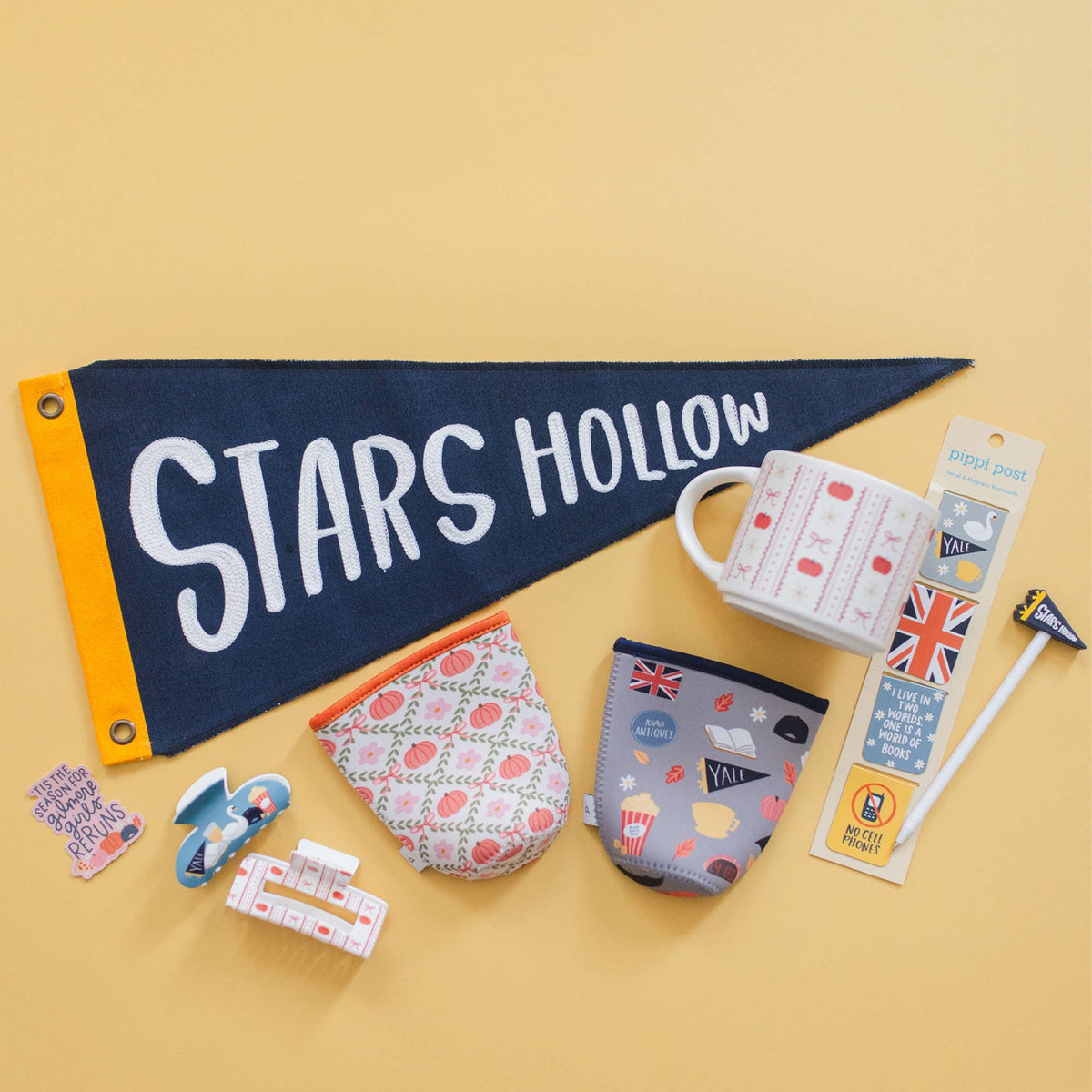 Stars Hollow Pennant Flag Gel Pen