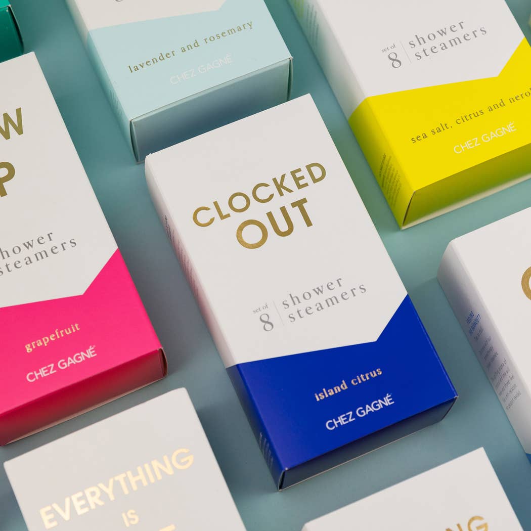 Clocked Out Island Citrus Shower Steamers