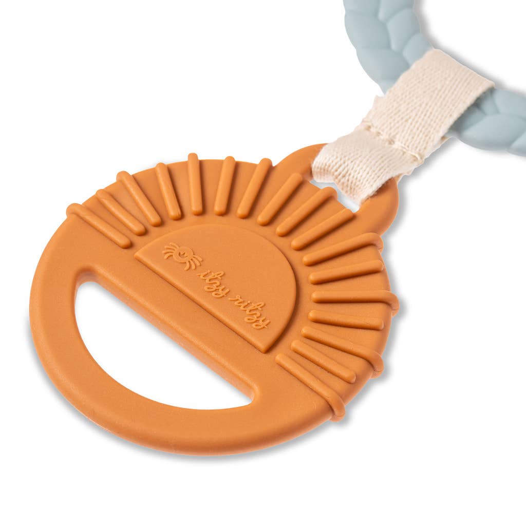 Bitzy Busy Ring™ Teething Activity Toy - Veggie