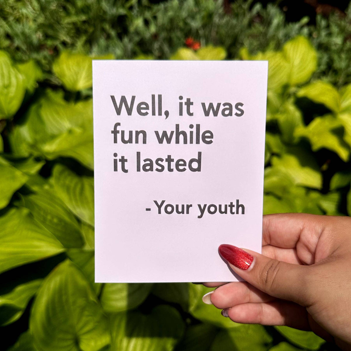 Your Youth Card