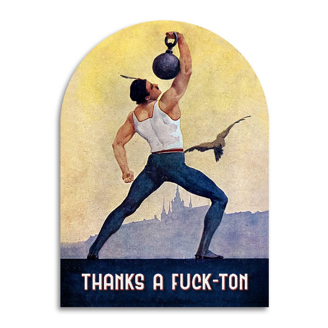 Thanks A Fuck-Ton Thank You Card