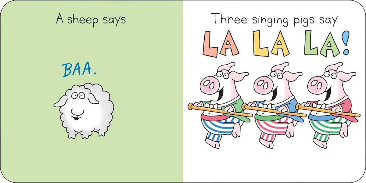 Moo, Baa, La La La! by Sandra Boynton - Board Books; 16 pages / English