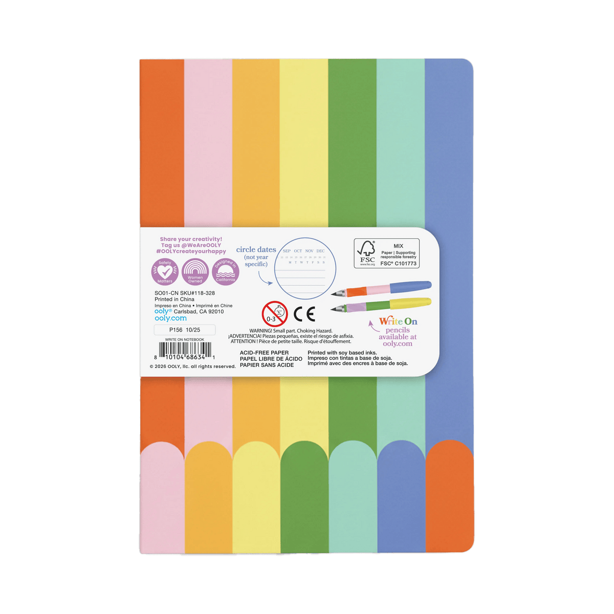 Write On: Notebook (5.8" x 8.3")