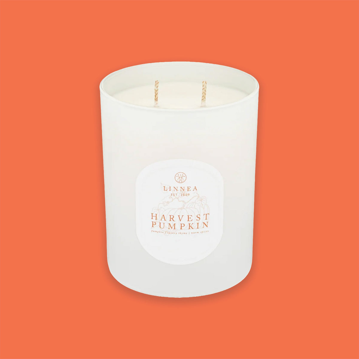 Harvest Pumpkin Linnea Candle
