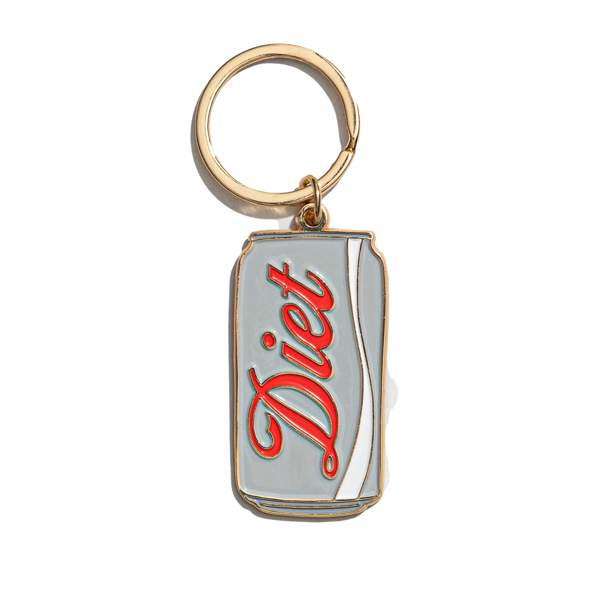 DC Enamel Keychain