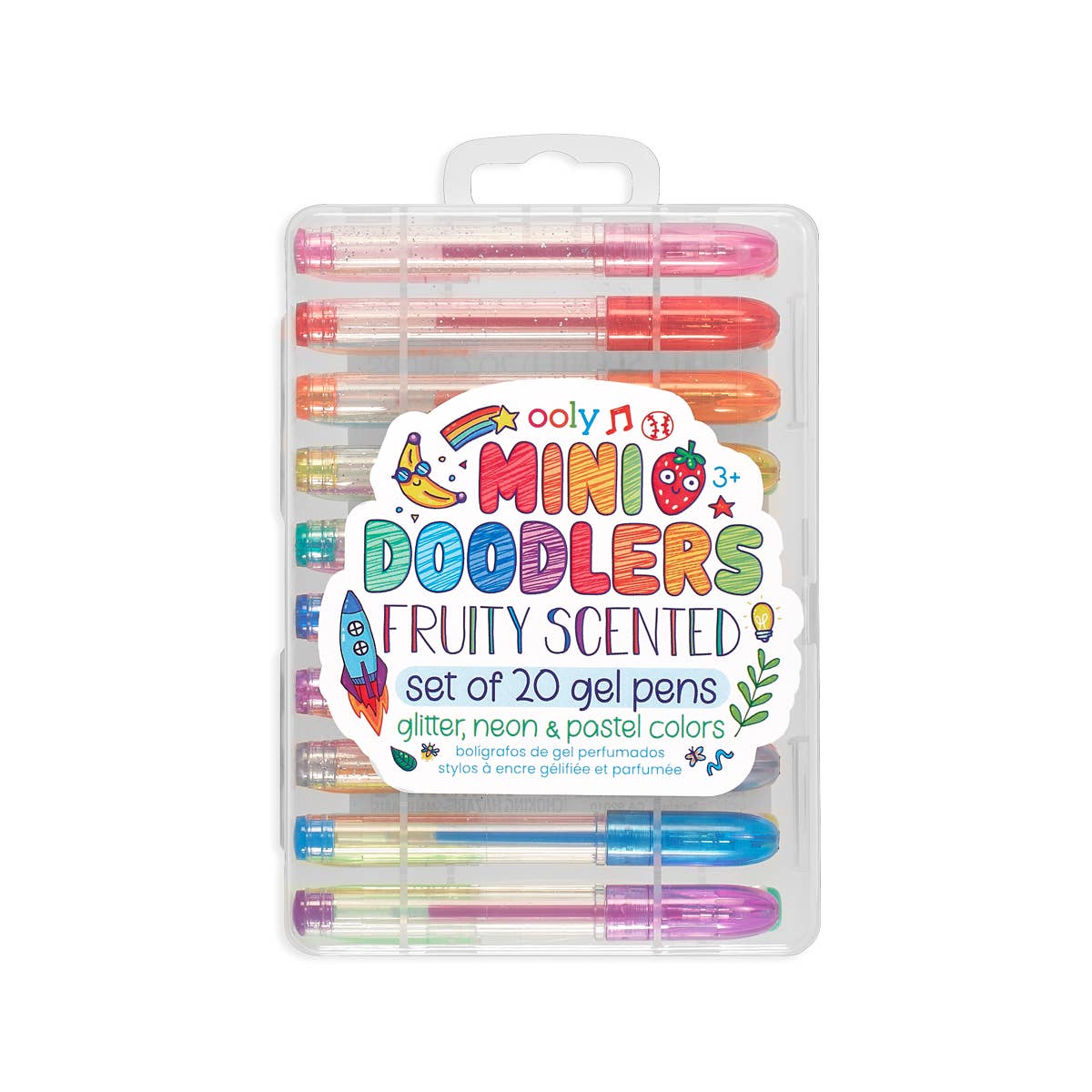 Mini Doodlers: Fruity Scented Gel Pens (Set of 20)