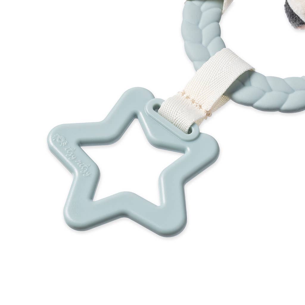 Bitzy Busy Ring™ Teething Activity Toy - Veggie