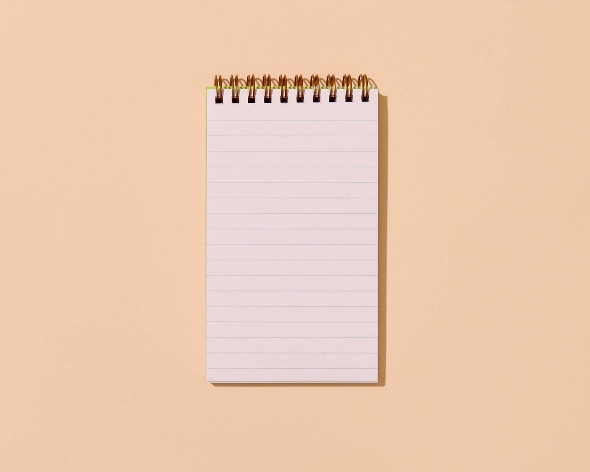 Cross-stitch Rose (Floral) Small Spiral Notebook