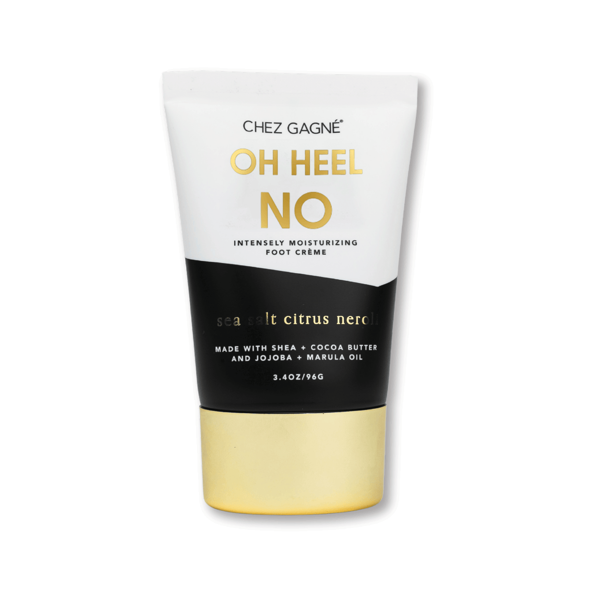 Oh Heel No - Clean + Foot Crème - Sea Salt Citrus + Neroli - 3.4oz