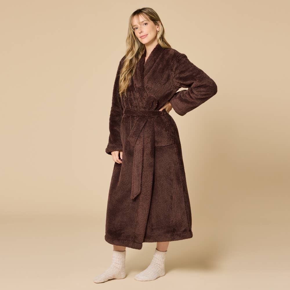 DreamPlush Almond Wrap Robe