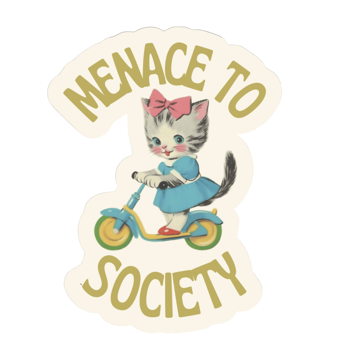 Menace to Society Sticker
