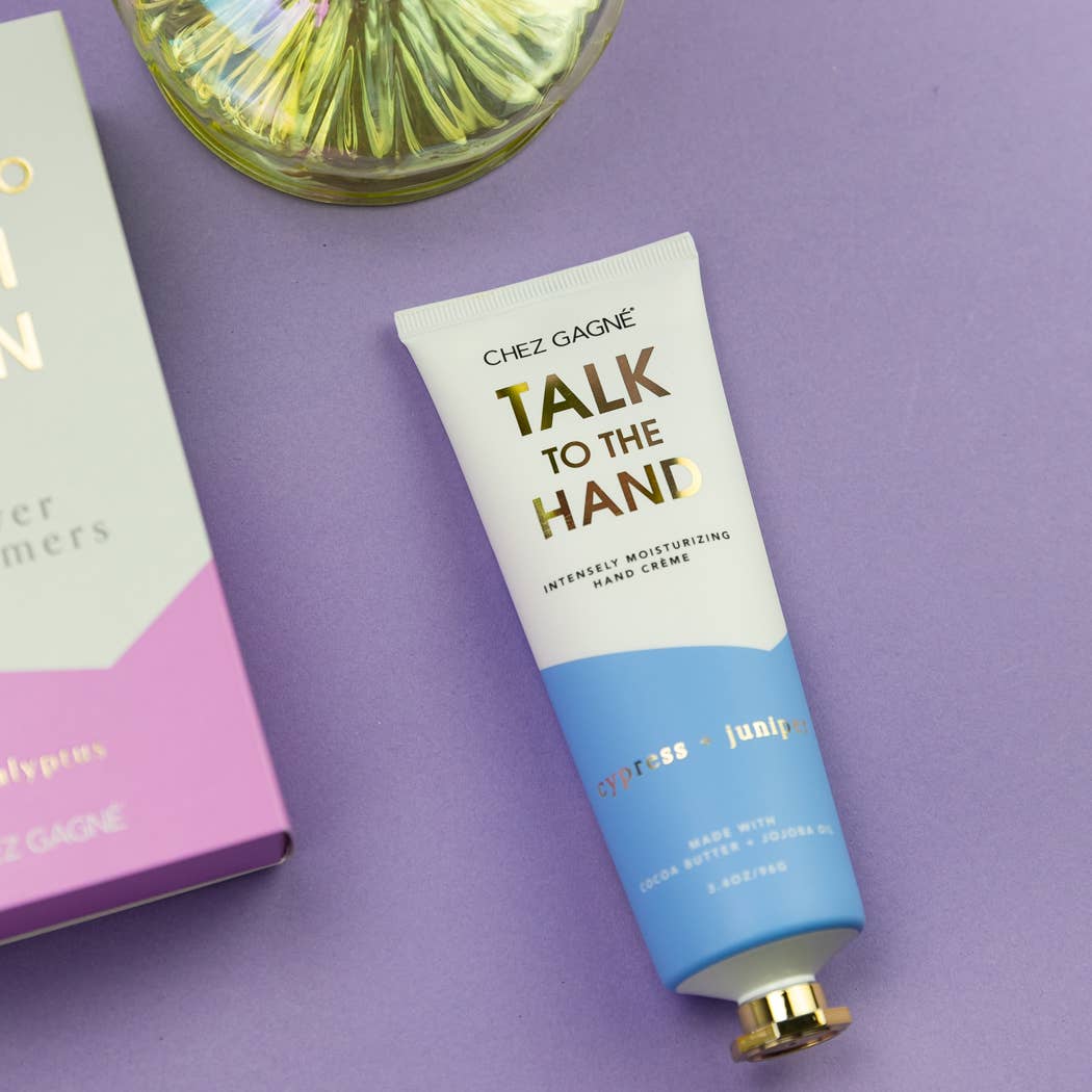 Talk to the Hand Cypress + Juniper Hand Cream