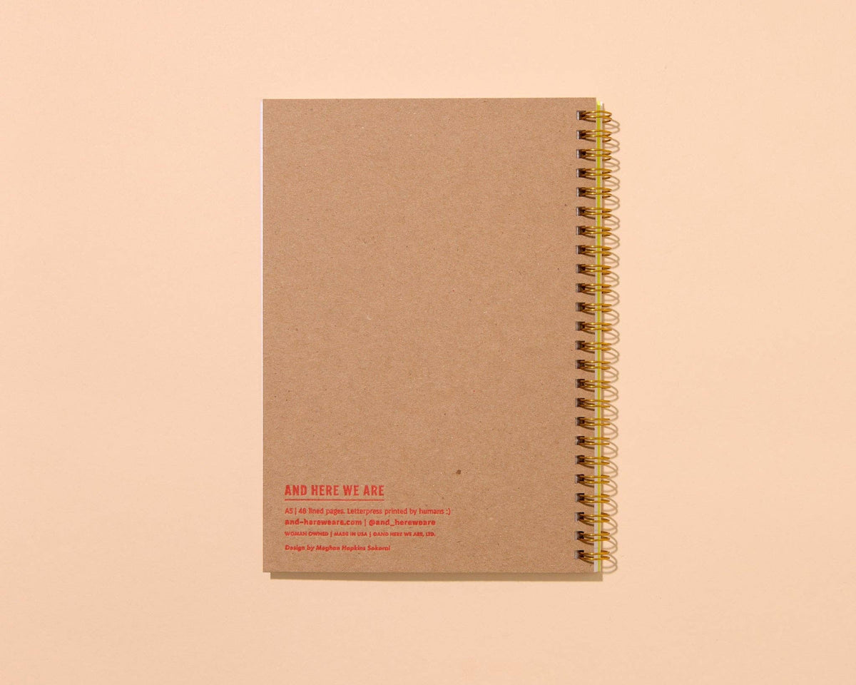 Tulip A5 Spiral Notebook