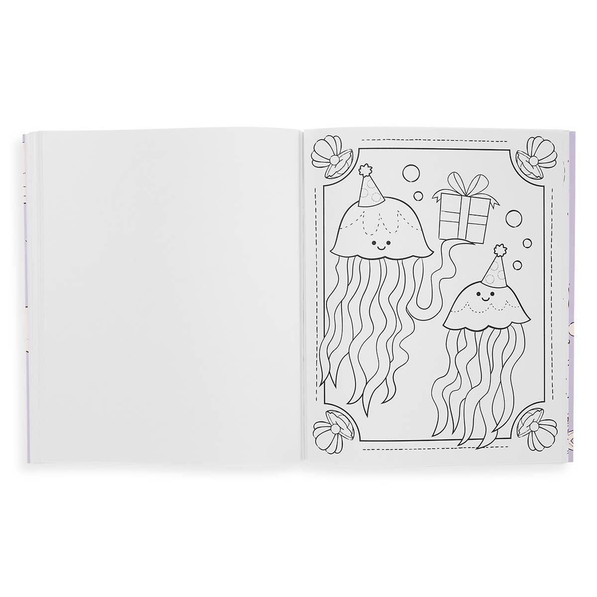 Color-in' Book: Outrageous Ocean (8" x 10";31 Pages)
