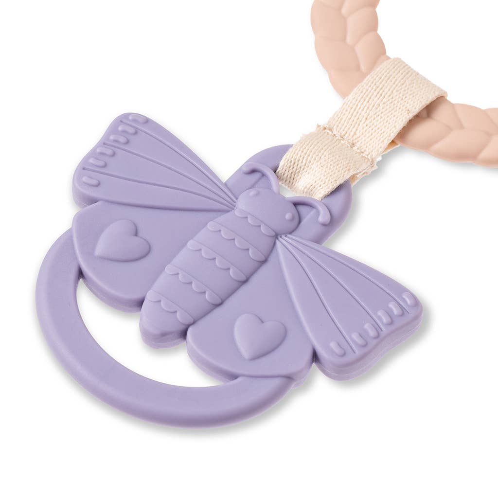 Bitzy Busy Ring™ Teething Activity Toy - Veggie