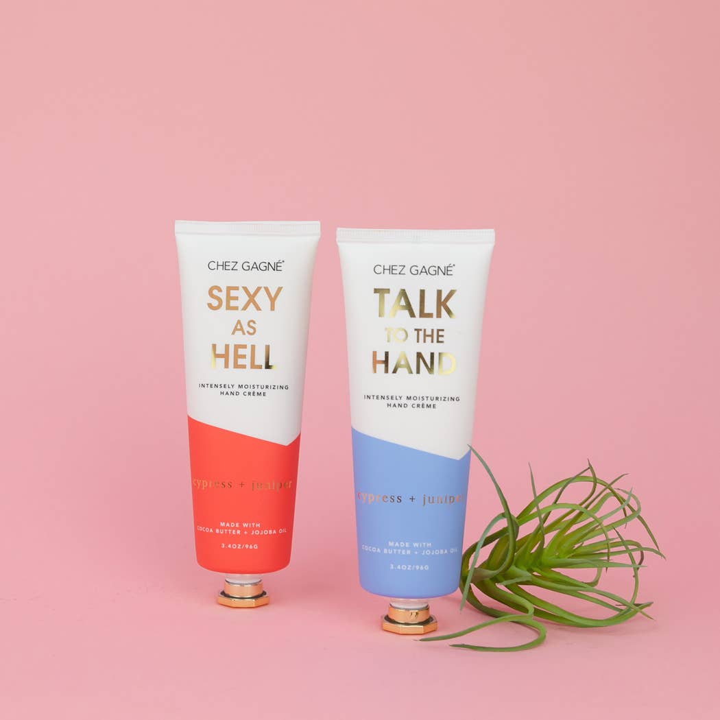 Talk to the Hand Cypress + Juniper Hand Cream