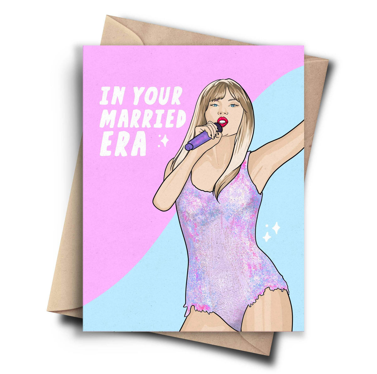 Eras Inspired Married Era TS Wedding Card